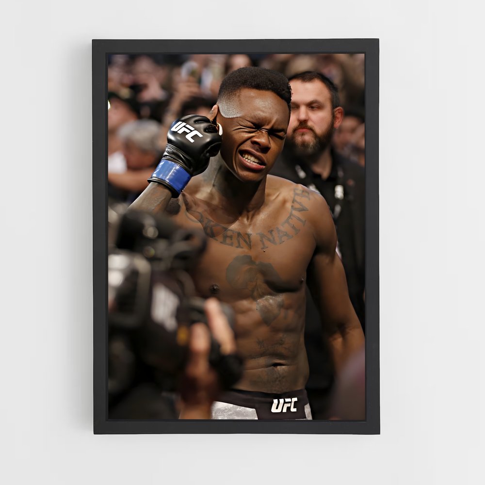 Poster Victory Smiles – affiche MMA (vue 2)